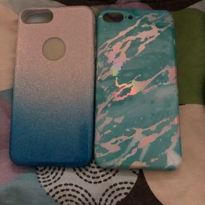 Two IPhone 7/8 plus Cases For Sale.